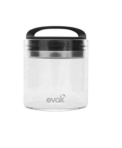 Evak Compact Airtight Glass Container Amazing Freshness For Herb