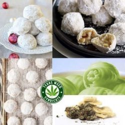 Marijuana Snowball Christmas Cookies Recipe