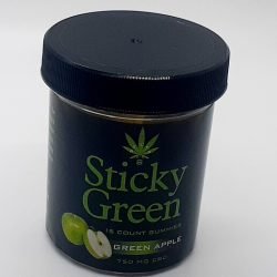 50mg Delta 8 Gummies By Sticky Green 750mg Jar