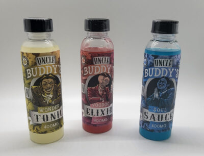 Uncle Buddys Wonder tonic, Voodoo Elixir & Soul Sauce