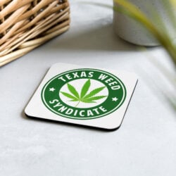 Cork-back coaster